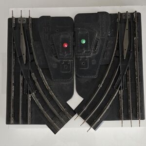 Black Slot Car Track Set